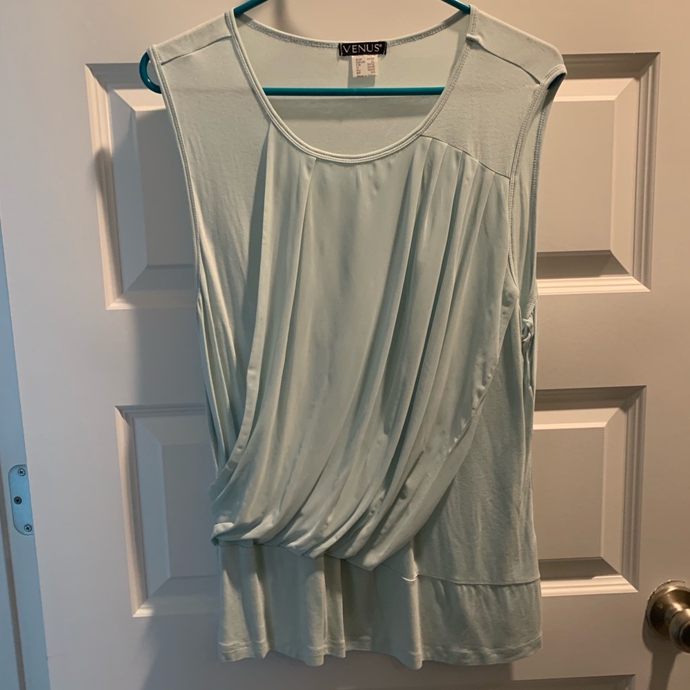 Light blue blouse